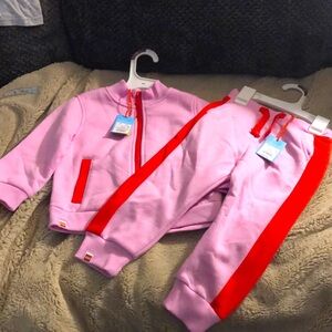 NWT Limited Edition Lego for Target Toddler Track Suit, Size 2T